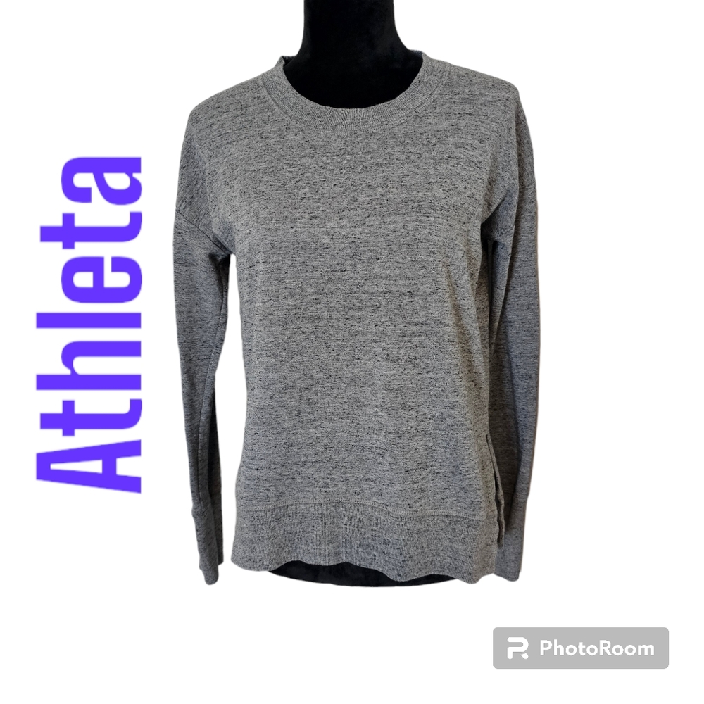 Athleta long sleeve workout Top